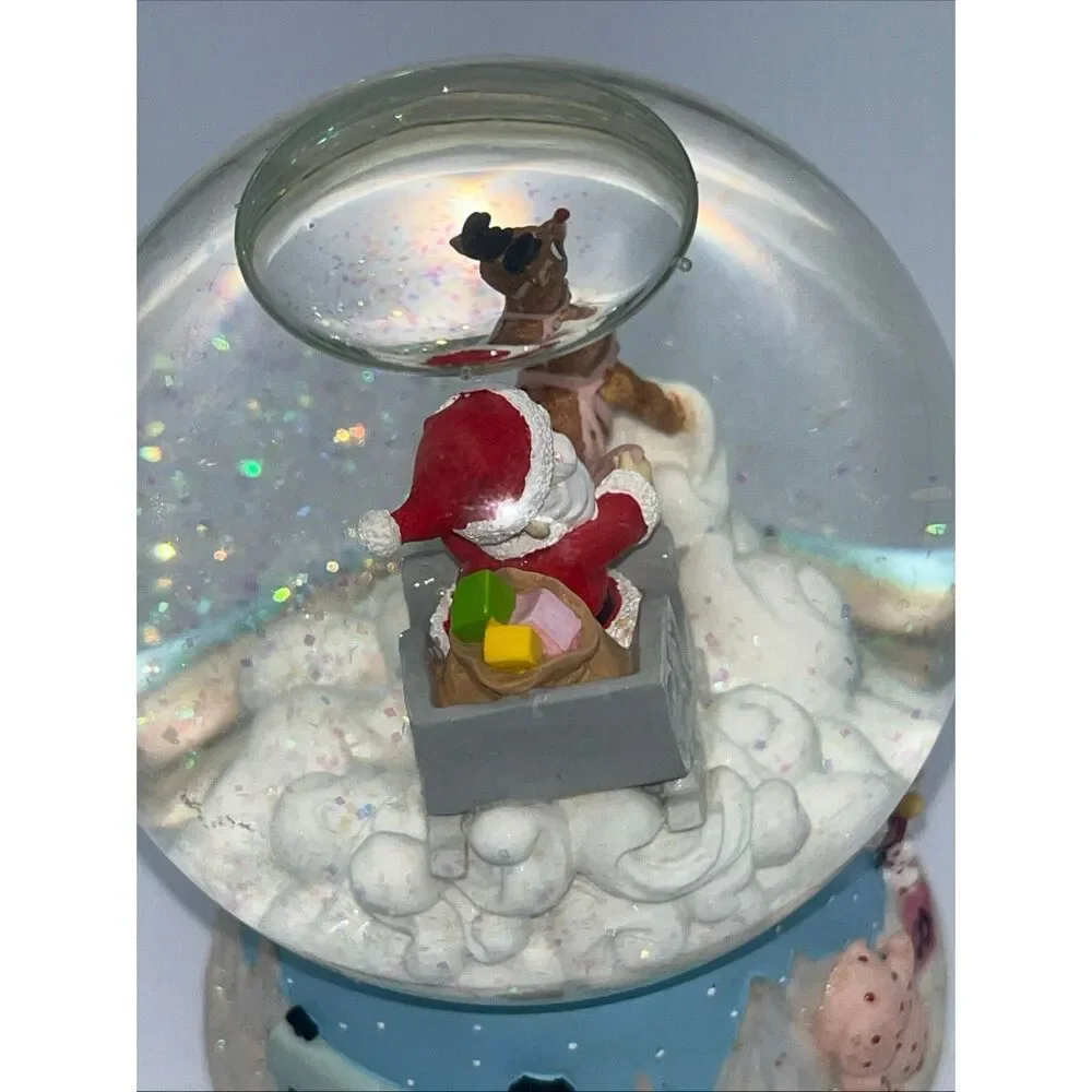 Rudolph Reindeer Island Of Misfit Toys  Enesco Music box Works Great